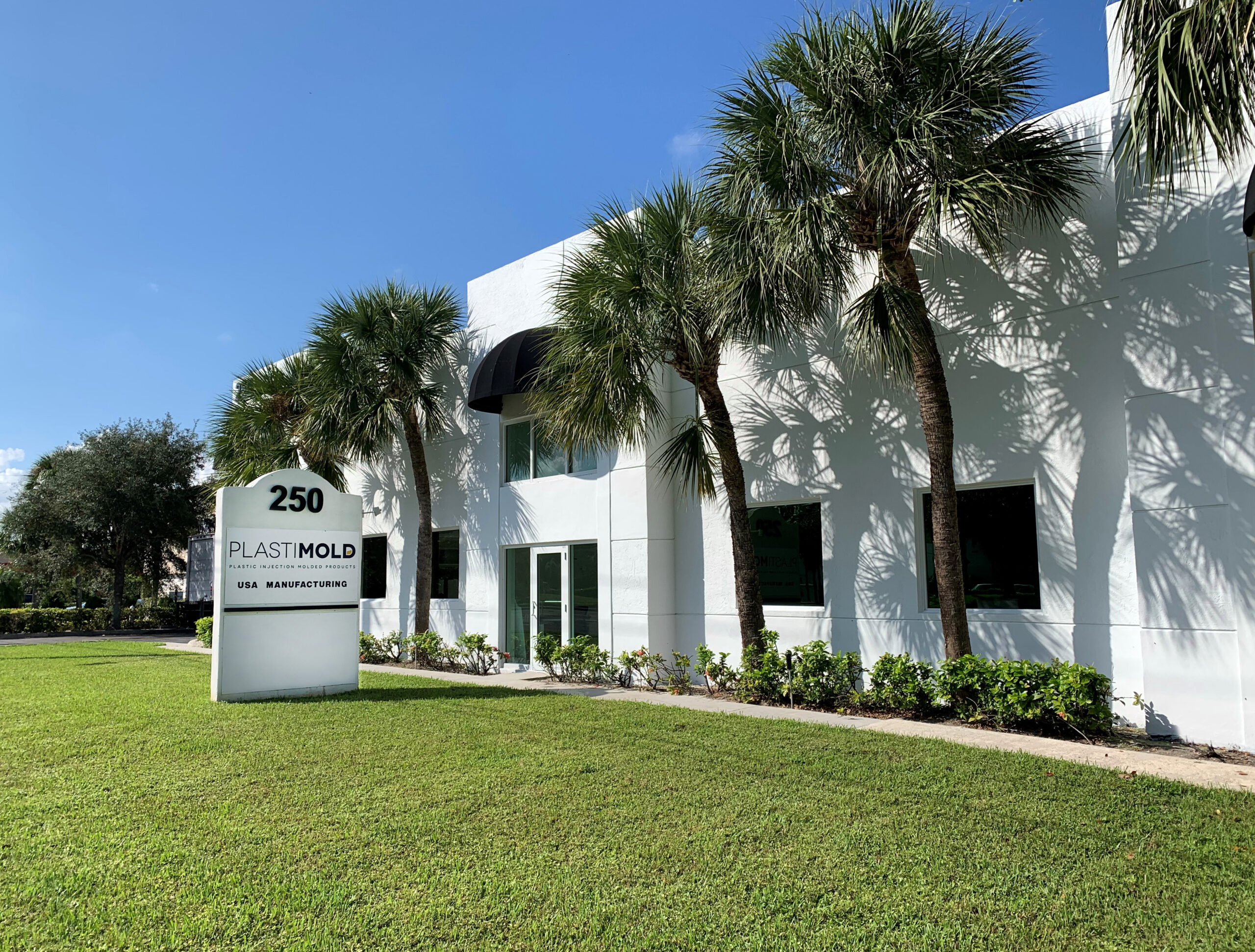 Plastimold Products building at 250 N Congress Ave, Delray Beach, Florida